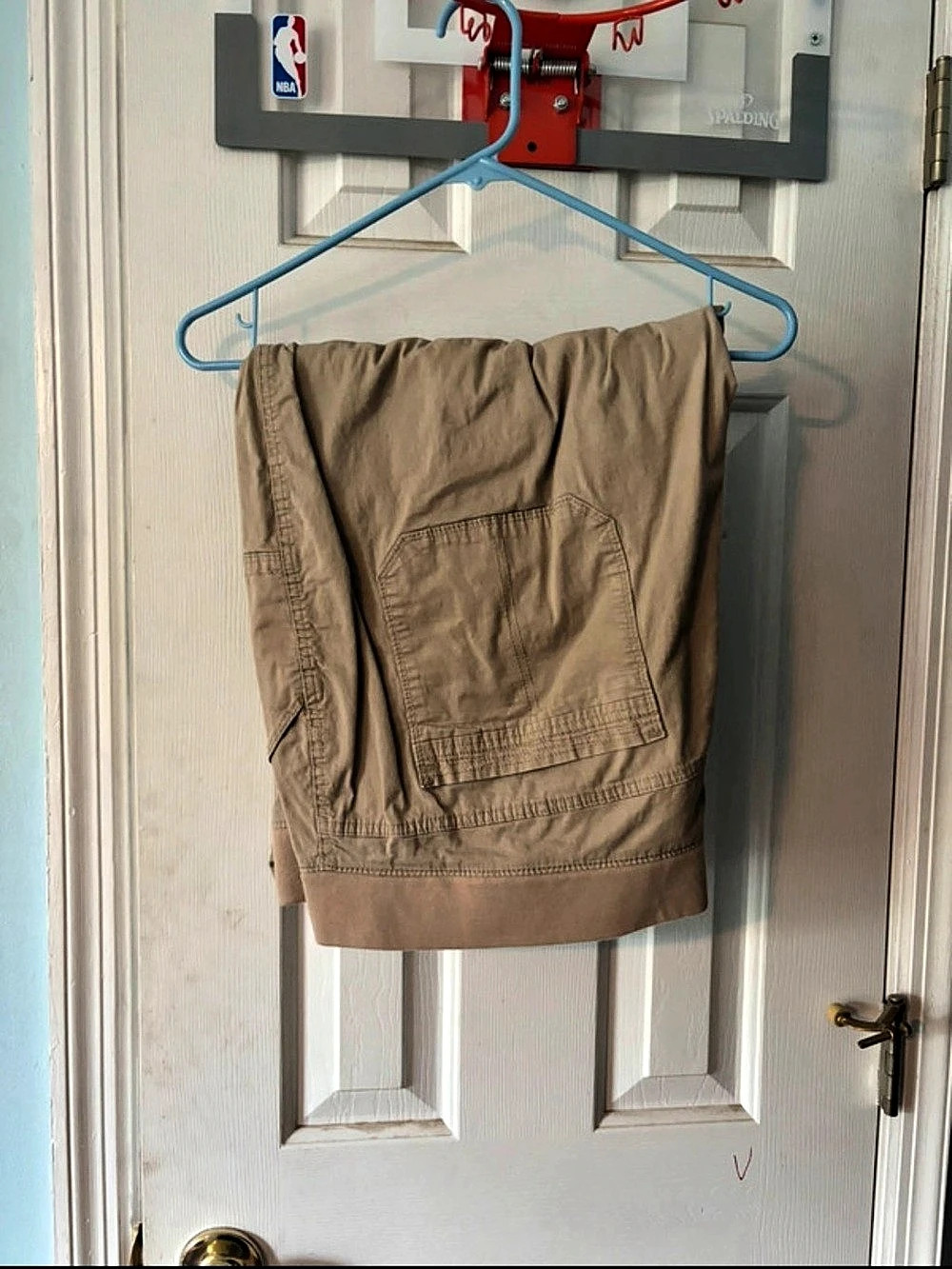 Riders by Lee Mid Rise Skimmer Cargo Capris Tan Waist 24W